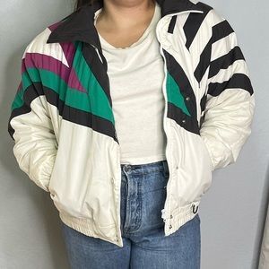 Vintage Puffer Ski Jacket